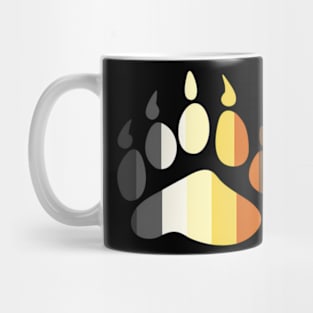 Pride Stripe Bear Paw Mug